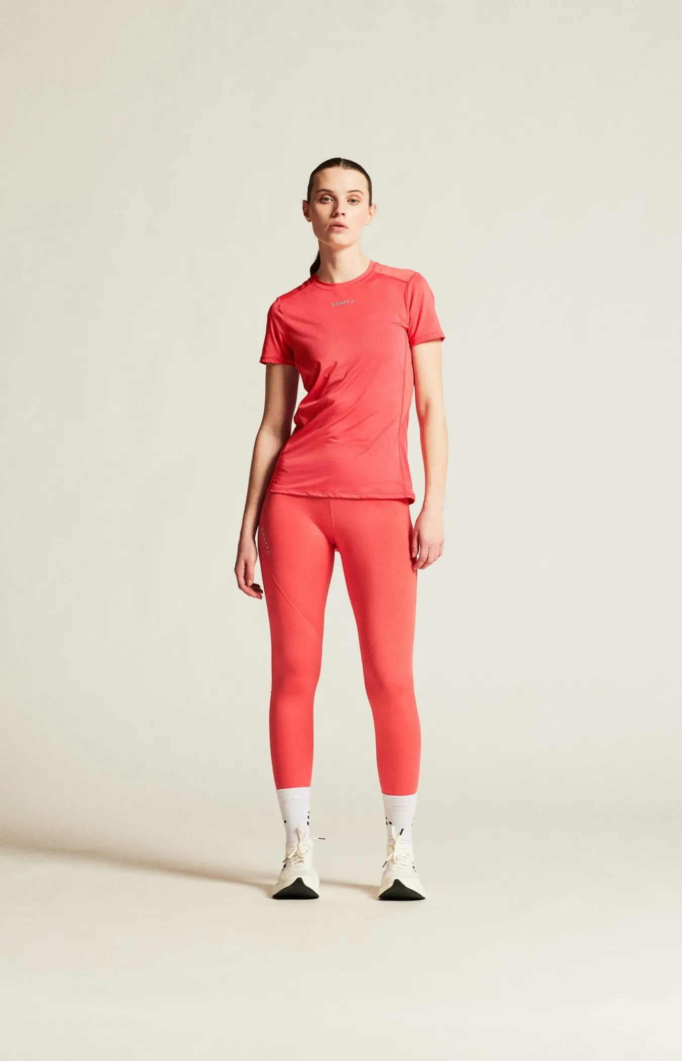 T-Skjorter & Singleter|Løping>Craft Sportswear ADV Essence Ss Tee 2 W Cheer