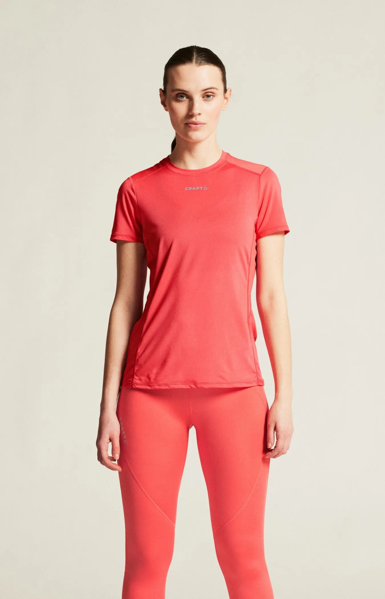 T-Skjorter & Singleter|Løping>Craft Sportswear ADV Essence Ss Tee 2 W Cheer