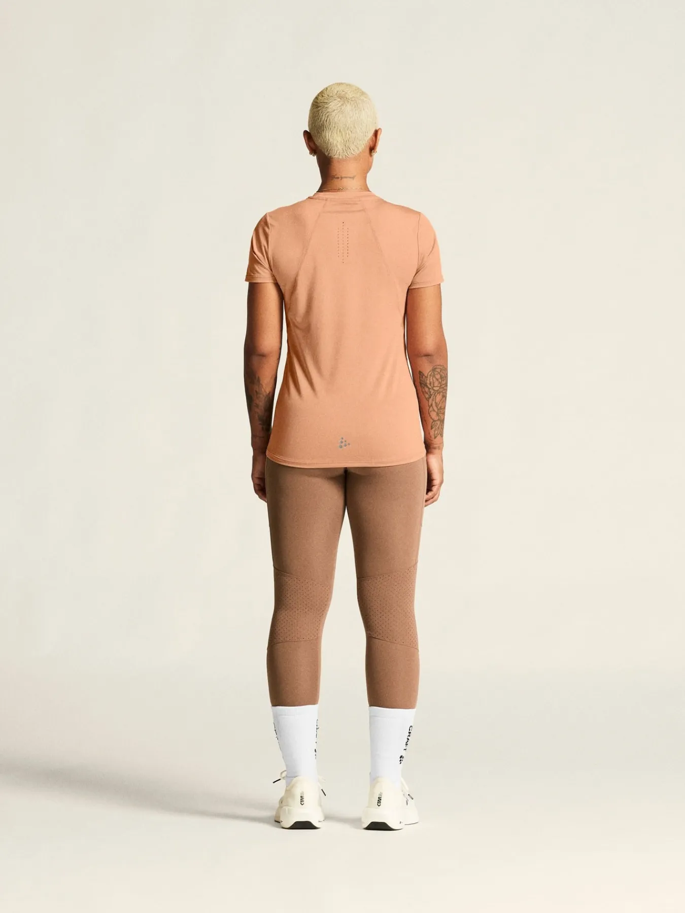 T-Skjorter & Singleter|Løping>Craft Sportswear ADV Essence Ss Tee 2 W Light Syrup
