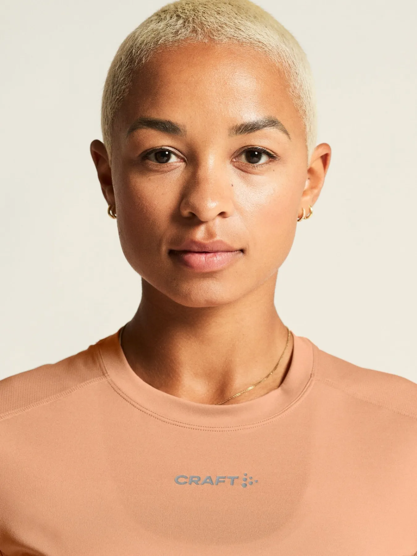 T-Skjorter & Singleter|Løping>Craft Sportswear ADV Essence Ss Tee 2 W Light Syrup