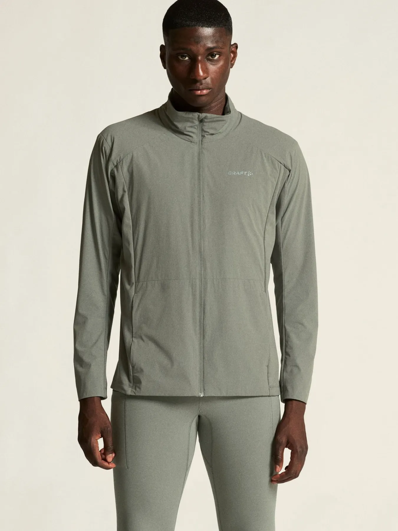 Jakker & Vester|Løping>Craft Sportswear ADV Essence Warm Jacket 3 M Leaf