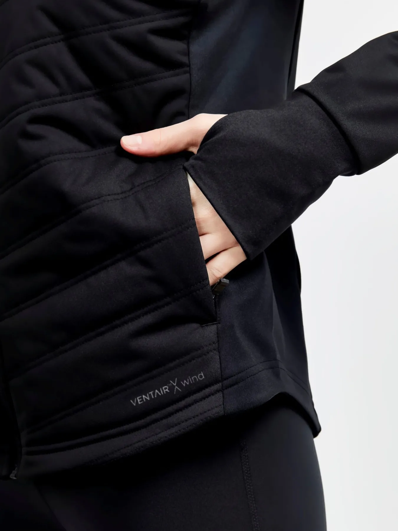 Jakker & Vester|Trening>Craft Sportswear ADV Essence Warm Jacket W BLACK