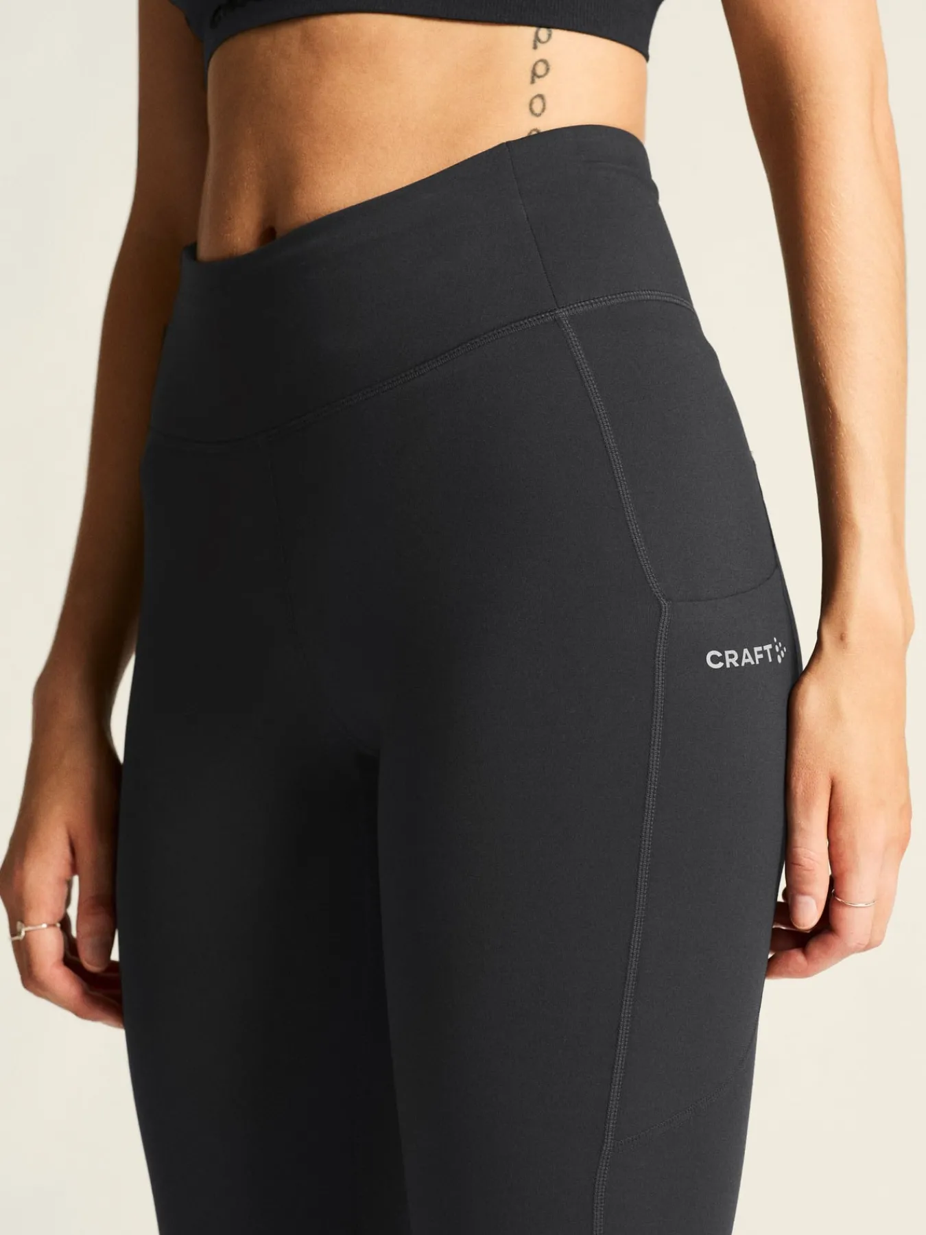 Tights|Løping>Craft Sportswear ADV Essence Warm Tights 3 W Black