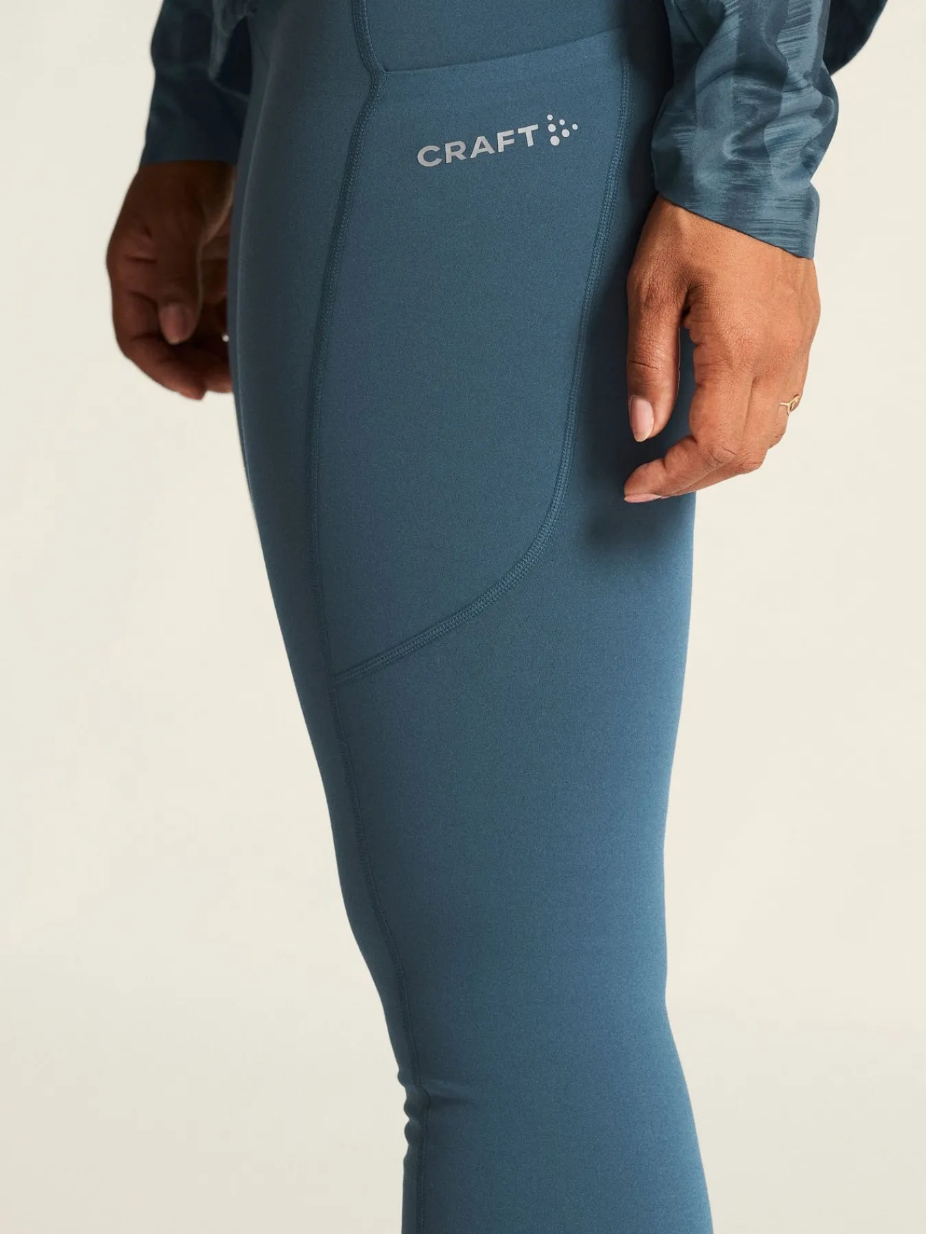 Tights|Løping>Craft Sportswear ADV Essence Warm Tights 3 W North