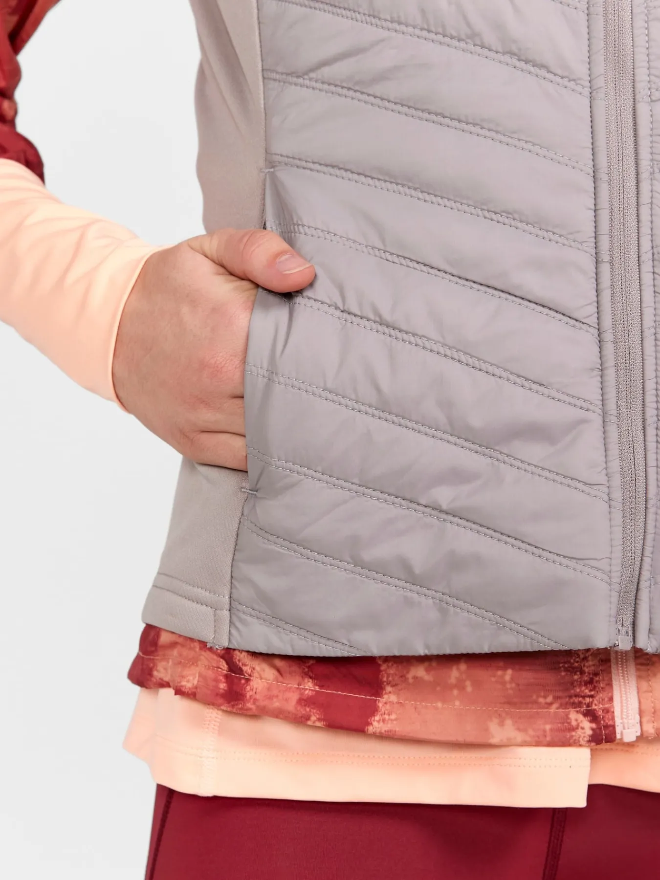 Jakker & Vester|Løping>Craft Sportswear ADV Essence Warm Vest W Clay