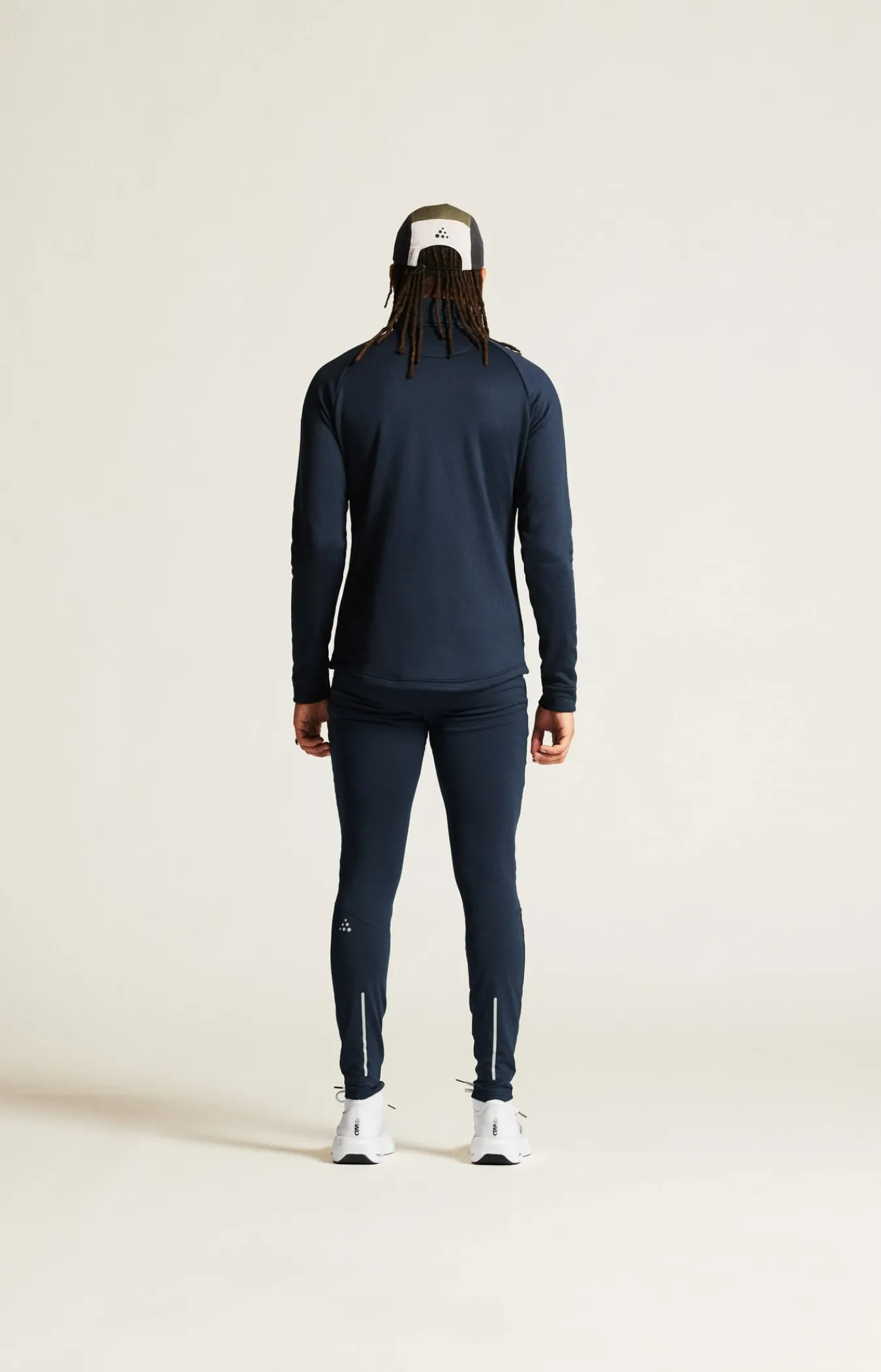 Tights|Løping>Craft Sportswear ADV Essence Warm Wind Tights 2 M Blaze/Granite