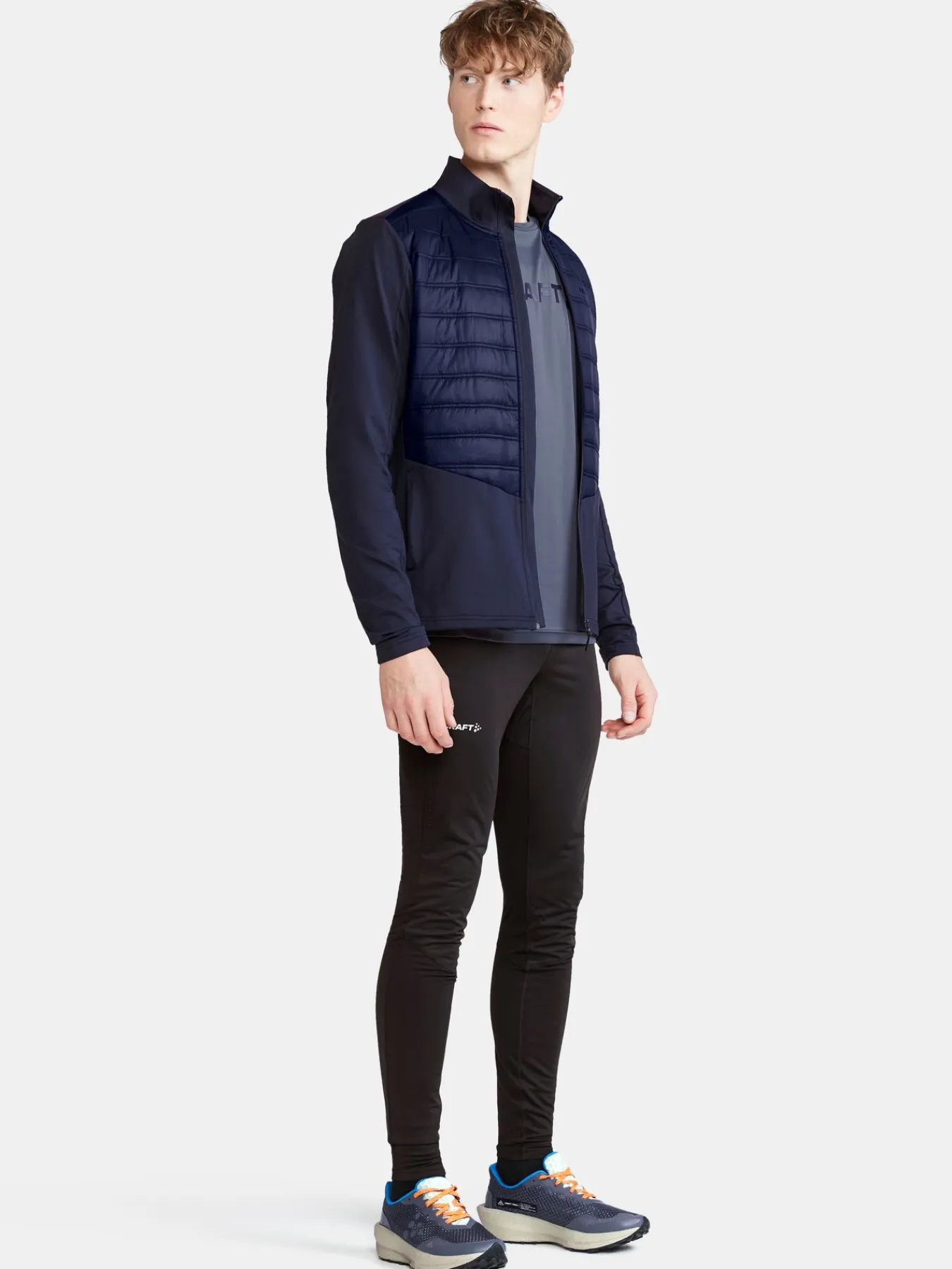 Tights|Løping>Craft Sportswear ADV Essence Warm Wind Tights 2 M Slate