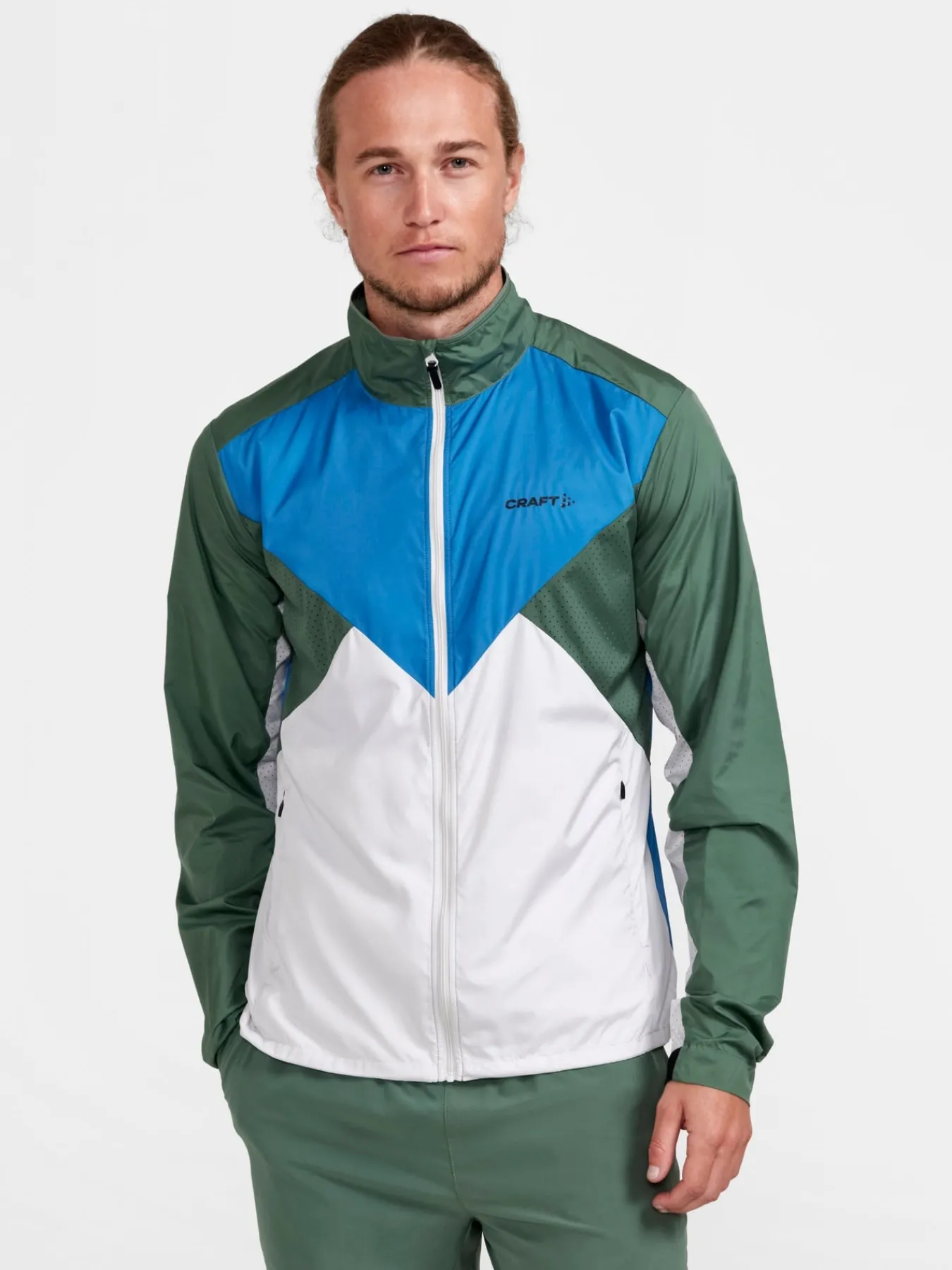 Jakker & Vester|Løping>Craft Sportswear ADV Essence Wind Jacket M Moss-Fluid