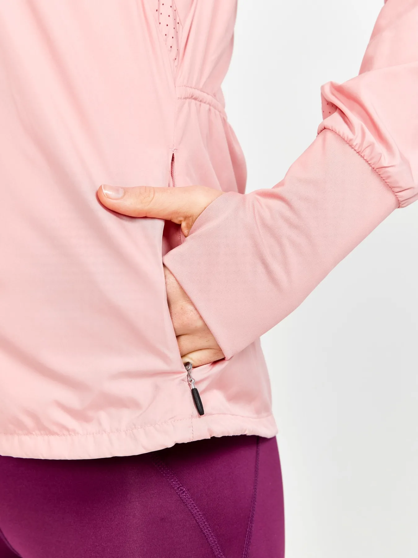 Jakker & Vester|Løping>Craft Sportswear ADV Essence Wind Jacket W Bleikur