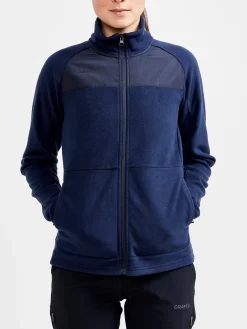 Mellomlag & Fleece|Mellomlag>Craft Sportswear ADV Explore Fleece Midlayer W Blaze