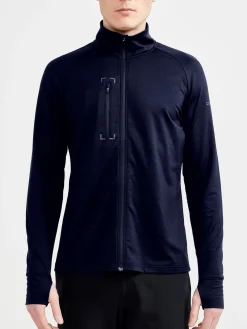Mellomlag & Fleece|Mellomlag>Craft Sportswear ADV Explore Light Midlayer M Navy