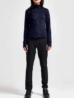 Mellomlag & Fleece|Mellomlag>Craft Sportswear ADV Explore Light Midlayer W Navy