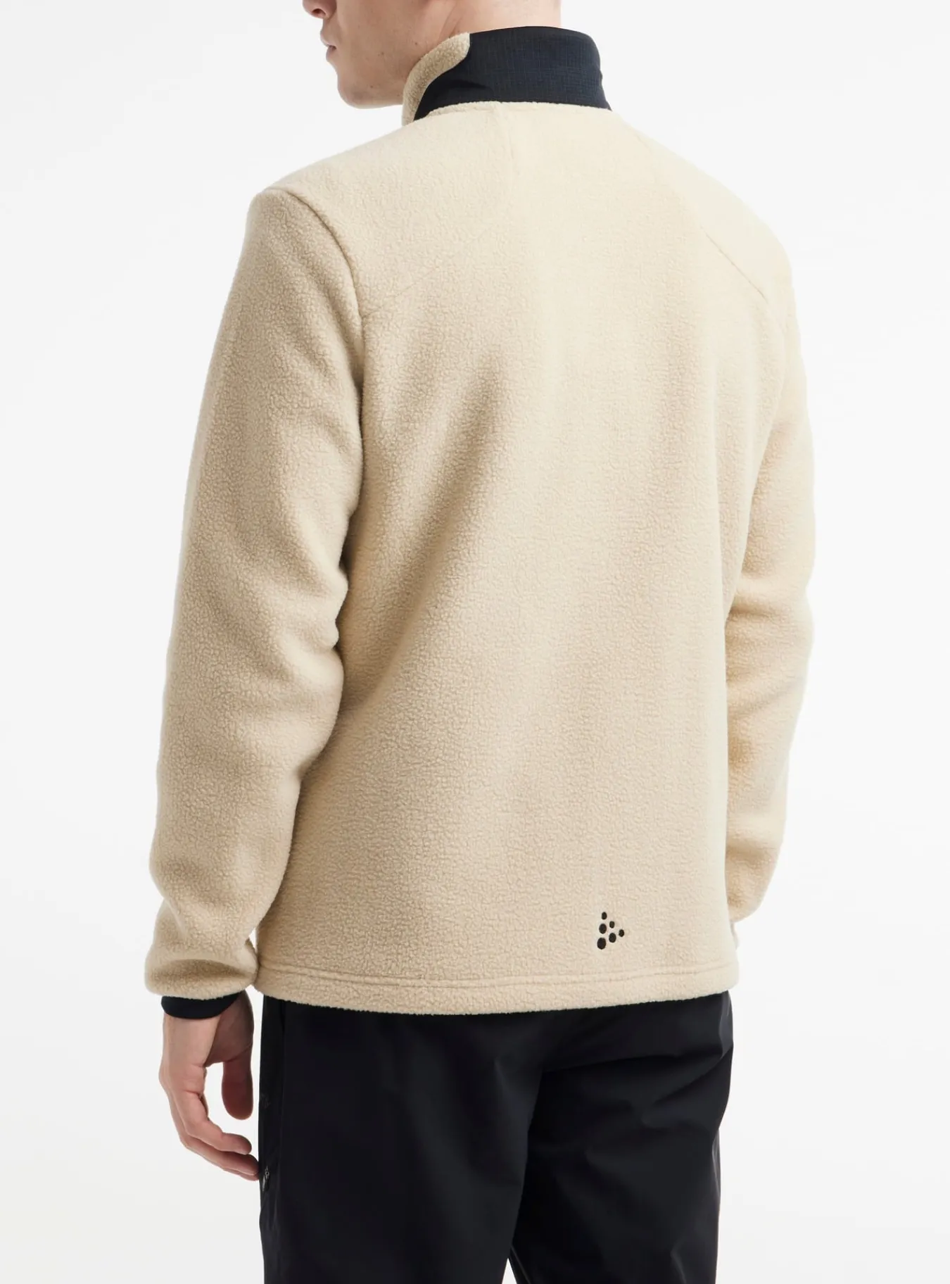 Mellomlag & Fleece|Mellomlag>Craft Sportswear ADV Explore Pile Fleece Jacket M Ecru / Black