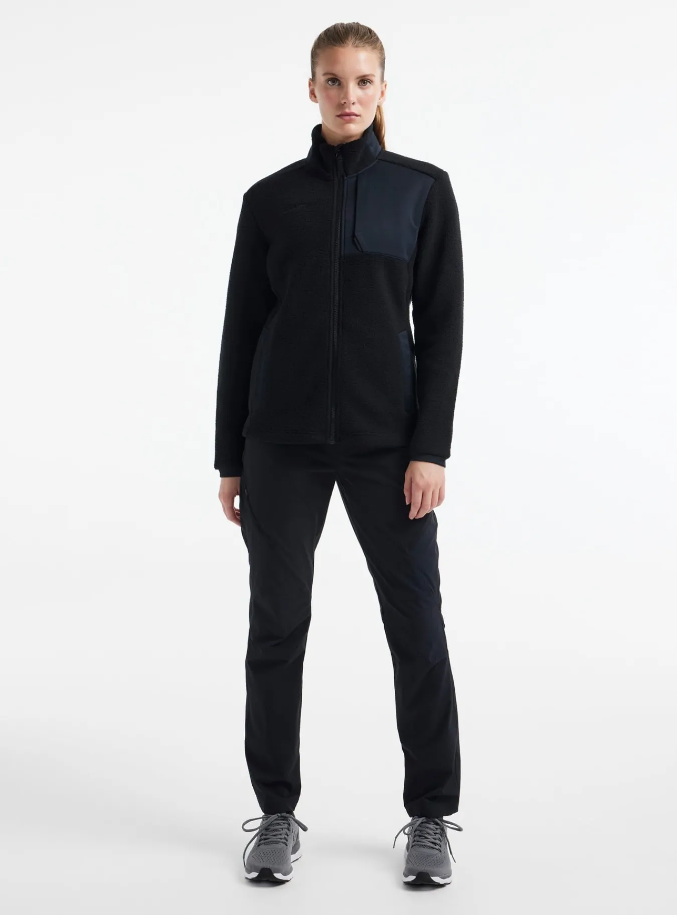 Mellomlag & Fleece|Mellomlag>Craft Sportswear ADV Explore Pile Fleece Jacket W Black