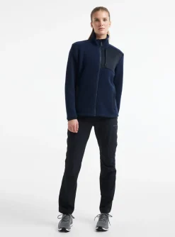 Mellomlag & Fleece|Mellomlag>Craft Sportswear ADV Explore Pile Fleece Jacket W Blaze / Black