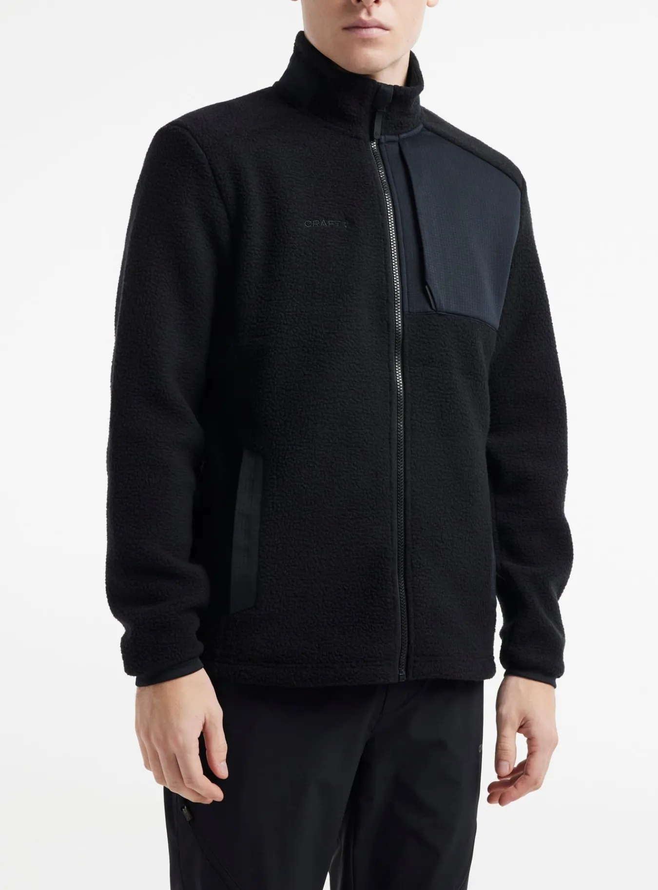 Mellomlag & Fleece|Mellomlag>Craft Sportswear ADV Explore Pile Fleece Jacket M Black