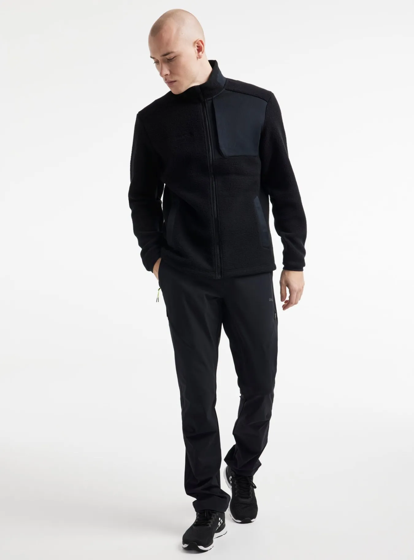Mellomlag & Fleece|Mellomlag>Craft Sportswear ADV Explore Pile Fleece Jacket M Black