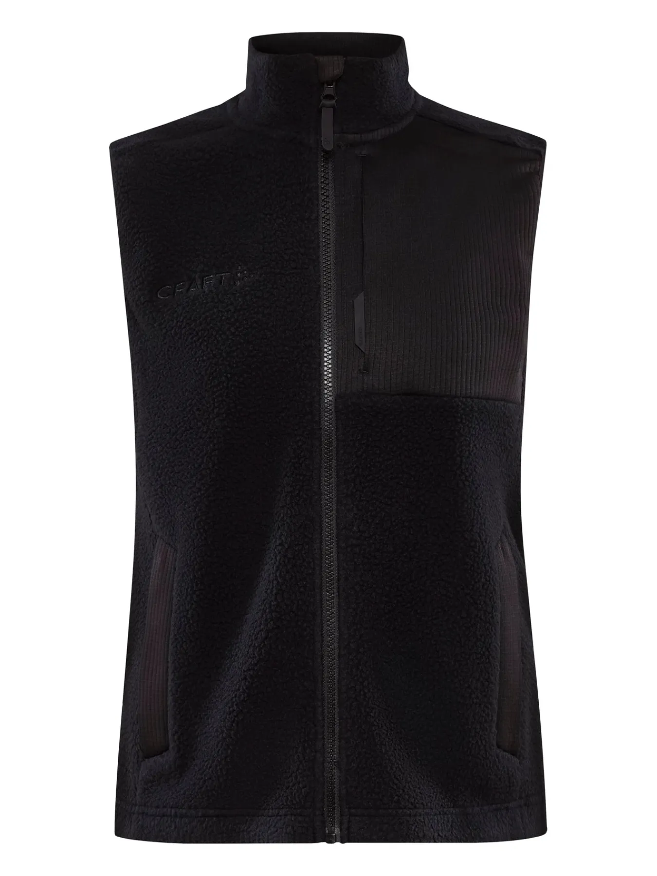 Mellomlag & Fleece|Mellomlag>Craft Sportswear ADV Explore Pile Fleece Vest W Black