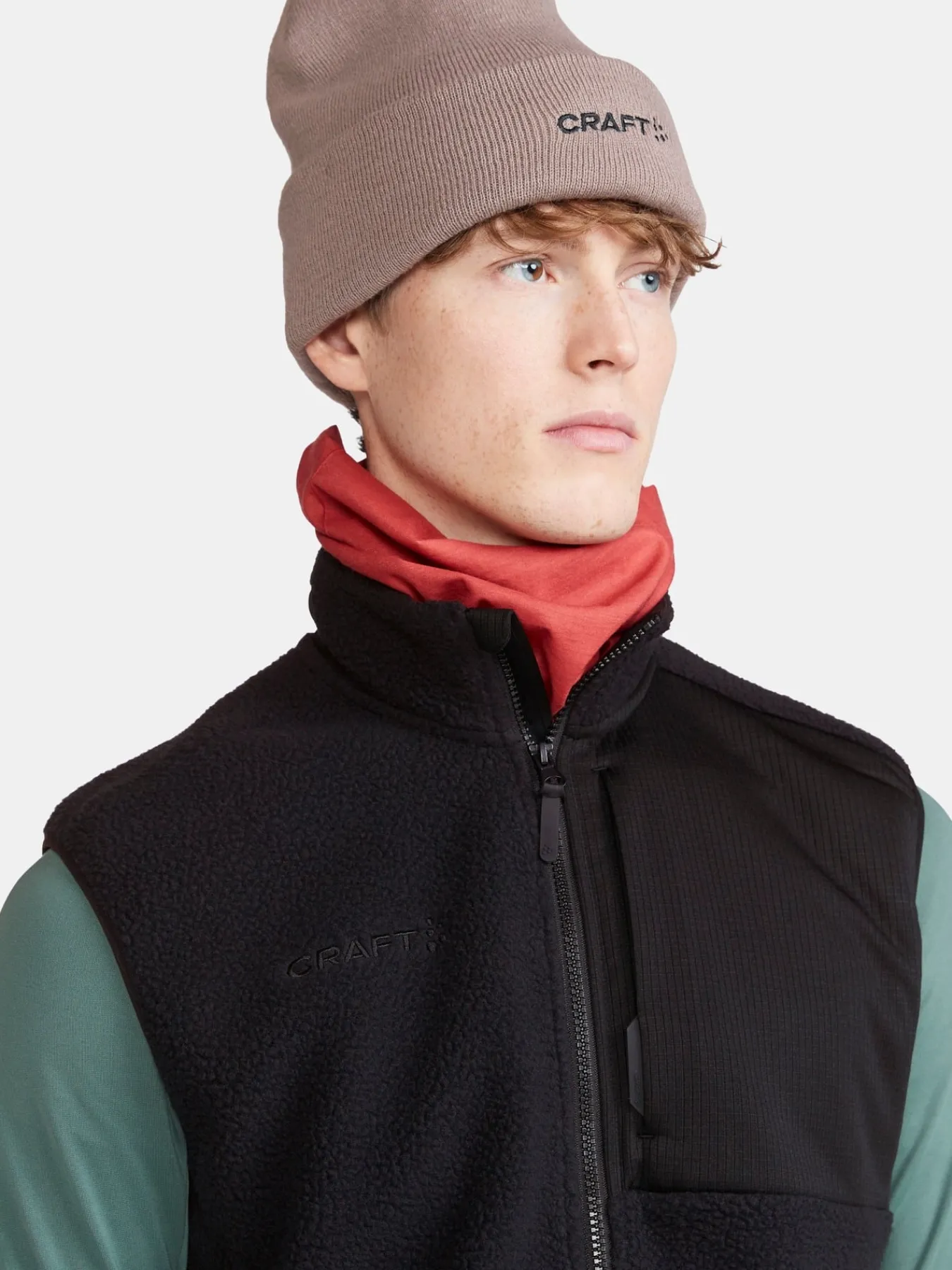 Mellomlag & Fleece|Mellomlag>Craft Sportswear ADV Explore Pile Fleece Vest M Black