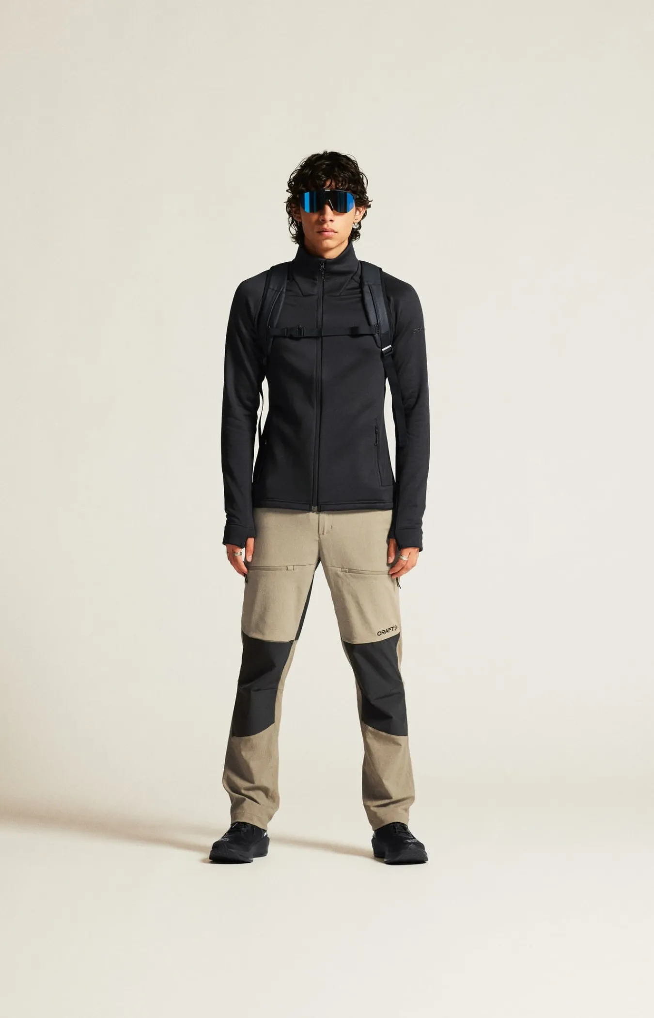 Mellomlag & Fleece|Mellomlag>Craft Sportswear ADV Explore Power Fleece Jkt M Black