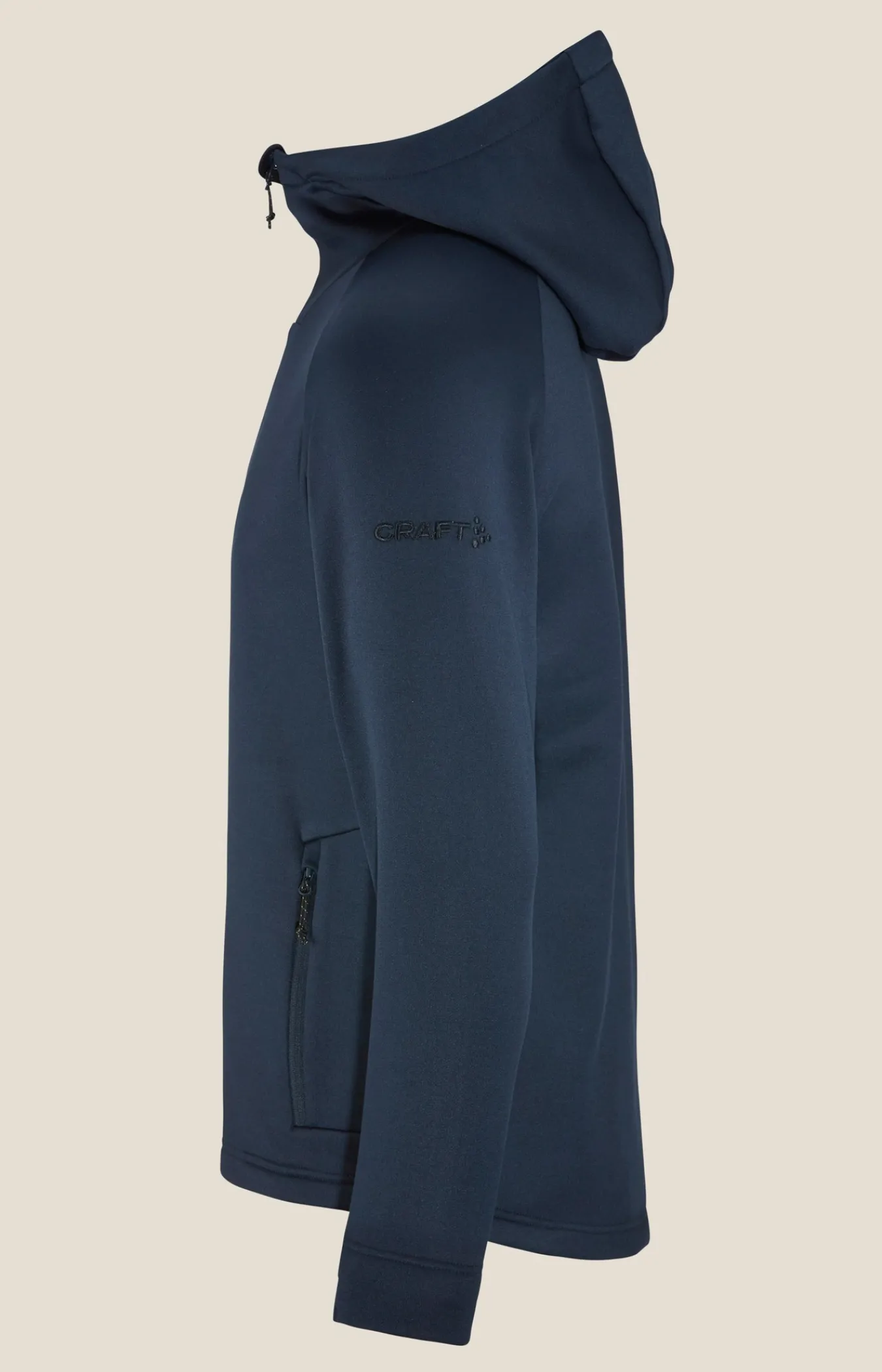 Mellomlag & Fleece|Mellomlag>Craft Sportswear ADV Explore Power Fleece Hood Jkt M Blaze