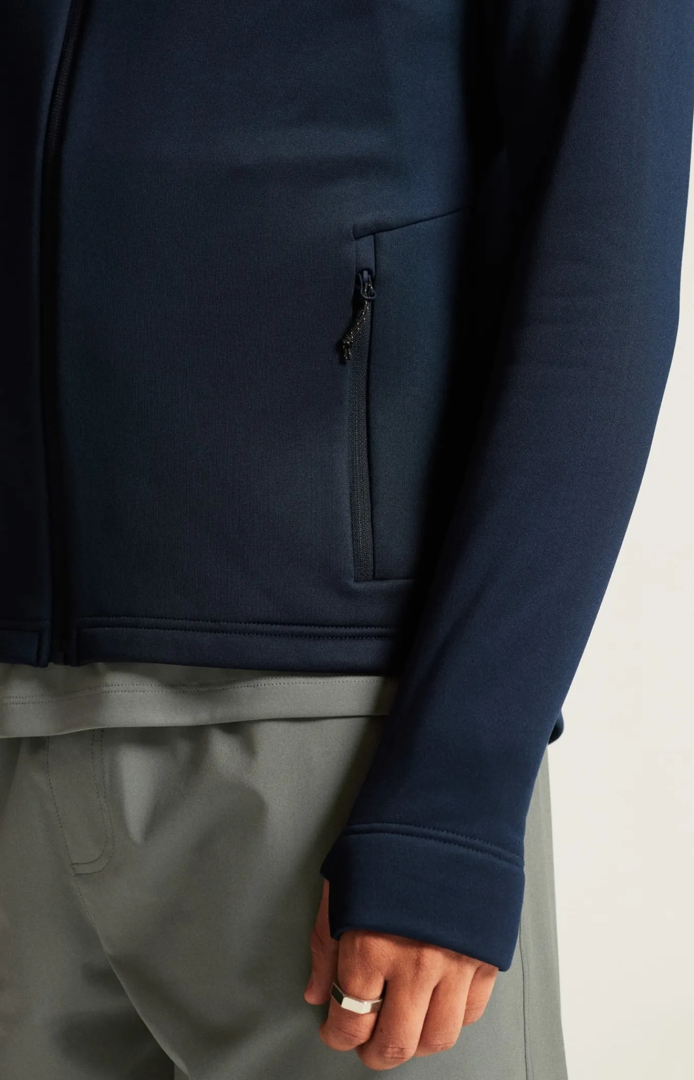 Mellomlag & Fleece|Mellomlag>Craft Sportswear ADV Explore Power Fleece Hood Jkt M Blaze