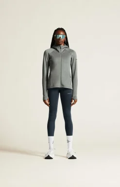 Mellomlag & Fleece|Mellomlag>Craft Sportswear ADV Explore Power Fleece Hood Jkt W Leaf