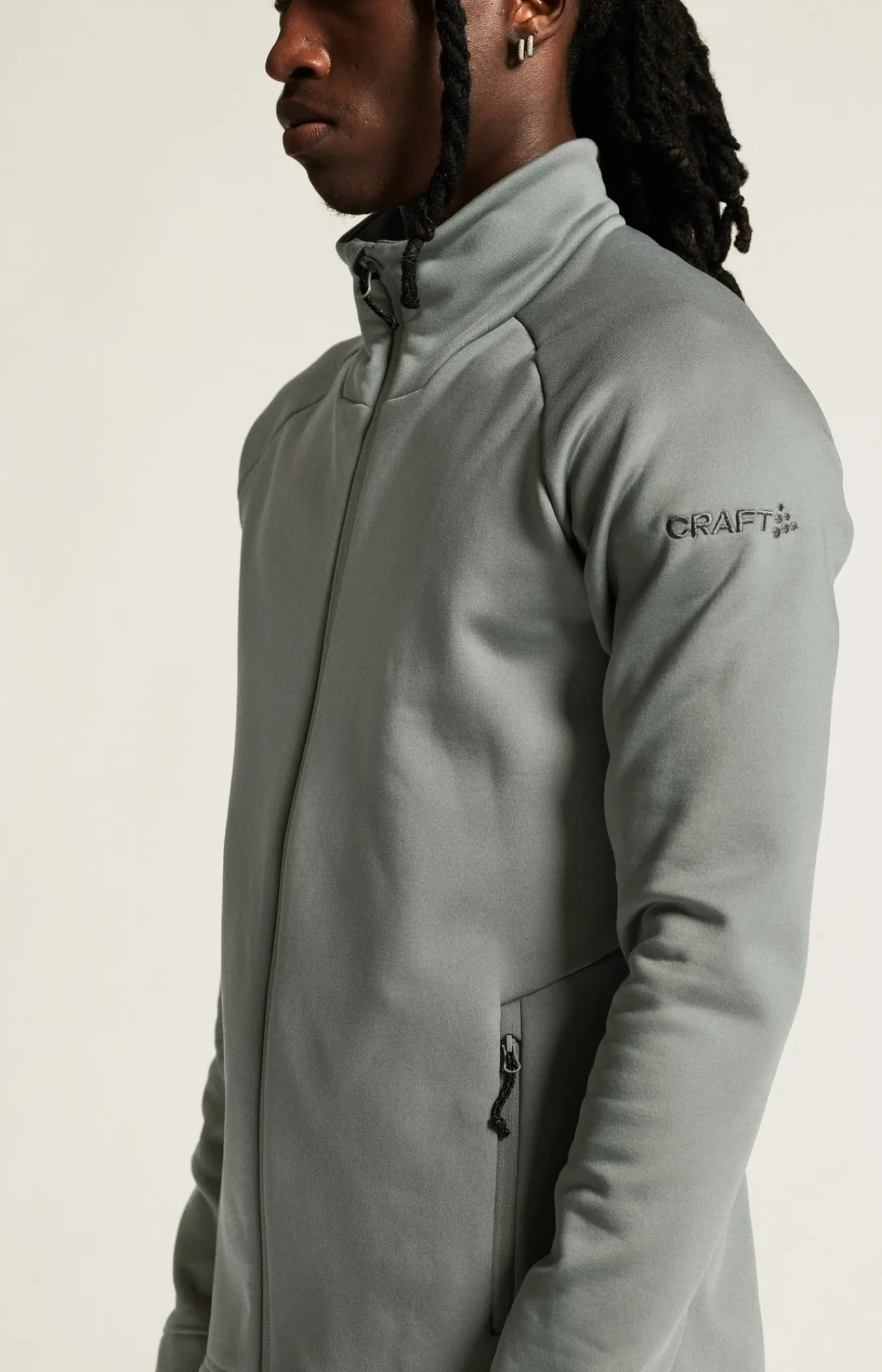 Mellomlag & Fleece|Mellomlag>Craft Sportswear ADV Explore Power Fleece Jkt M Leaf