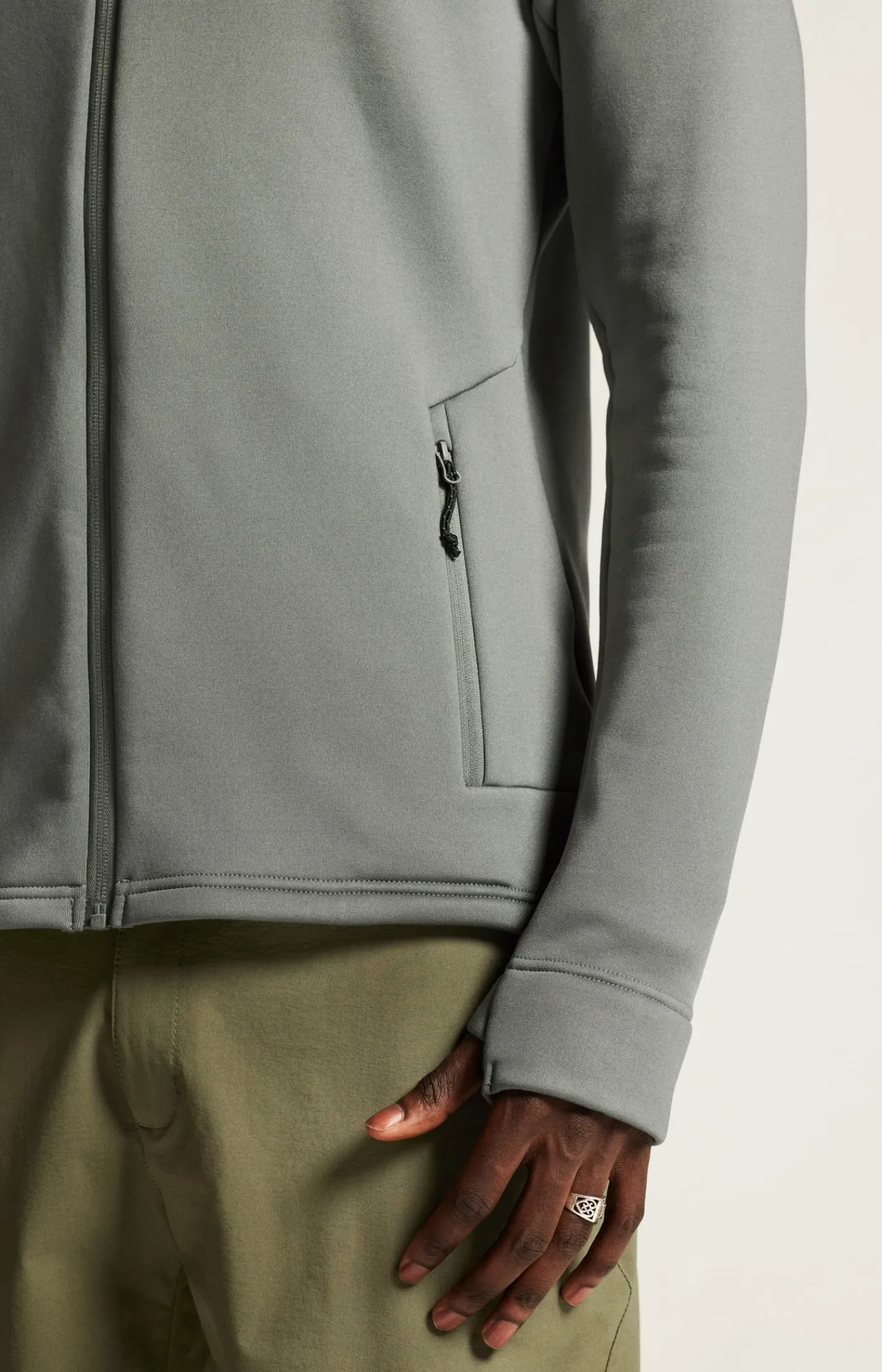 Mellomlag & Fleece|Mellomlag>Craft Sportswear ADV Explore Power Fleece Jkt M Leaf