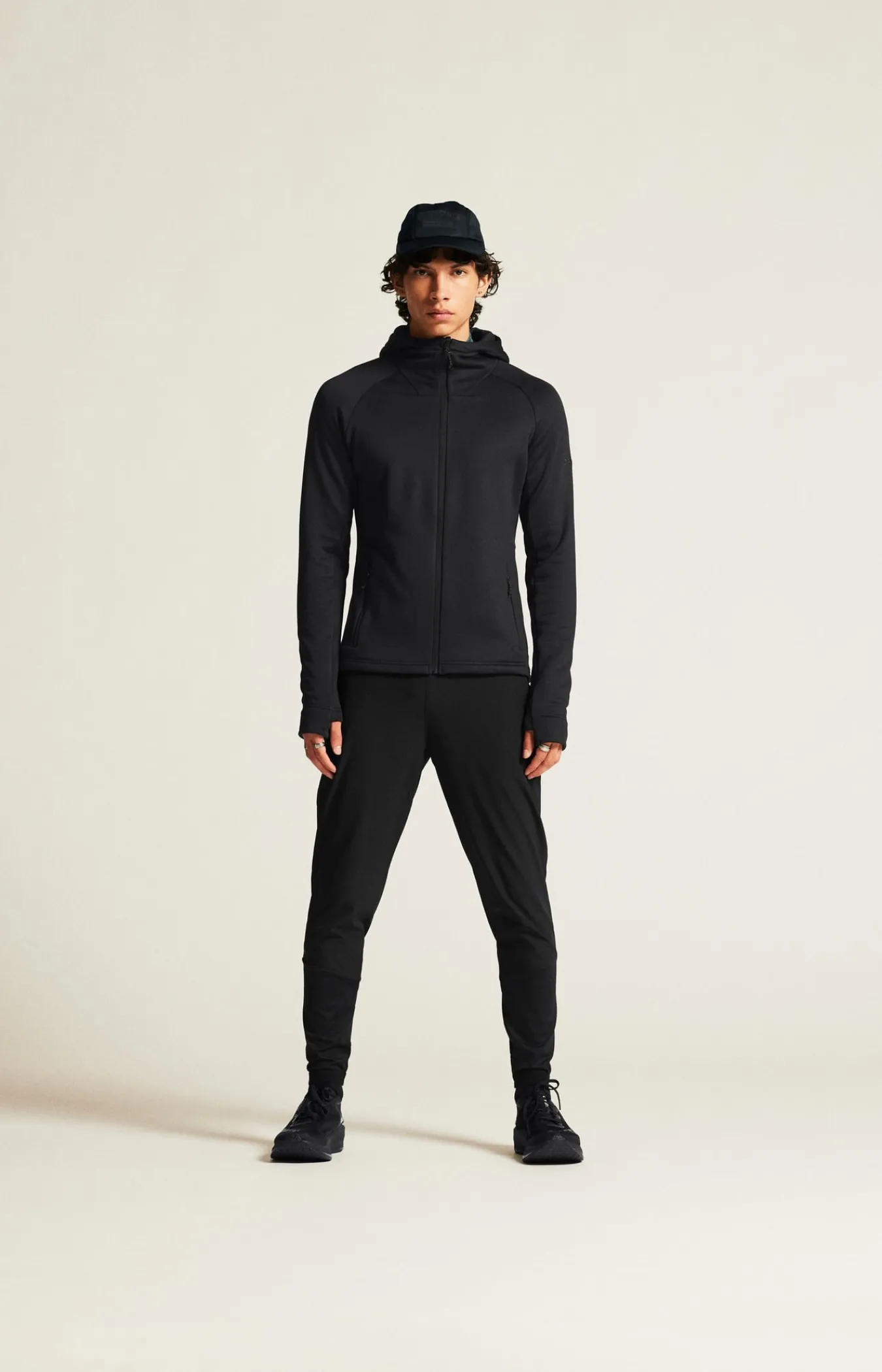 Mellomlag & Fleece|Mellomlag>Craft Sportswear ADV Explore Power Fleece Hood Jkt M Black