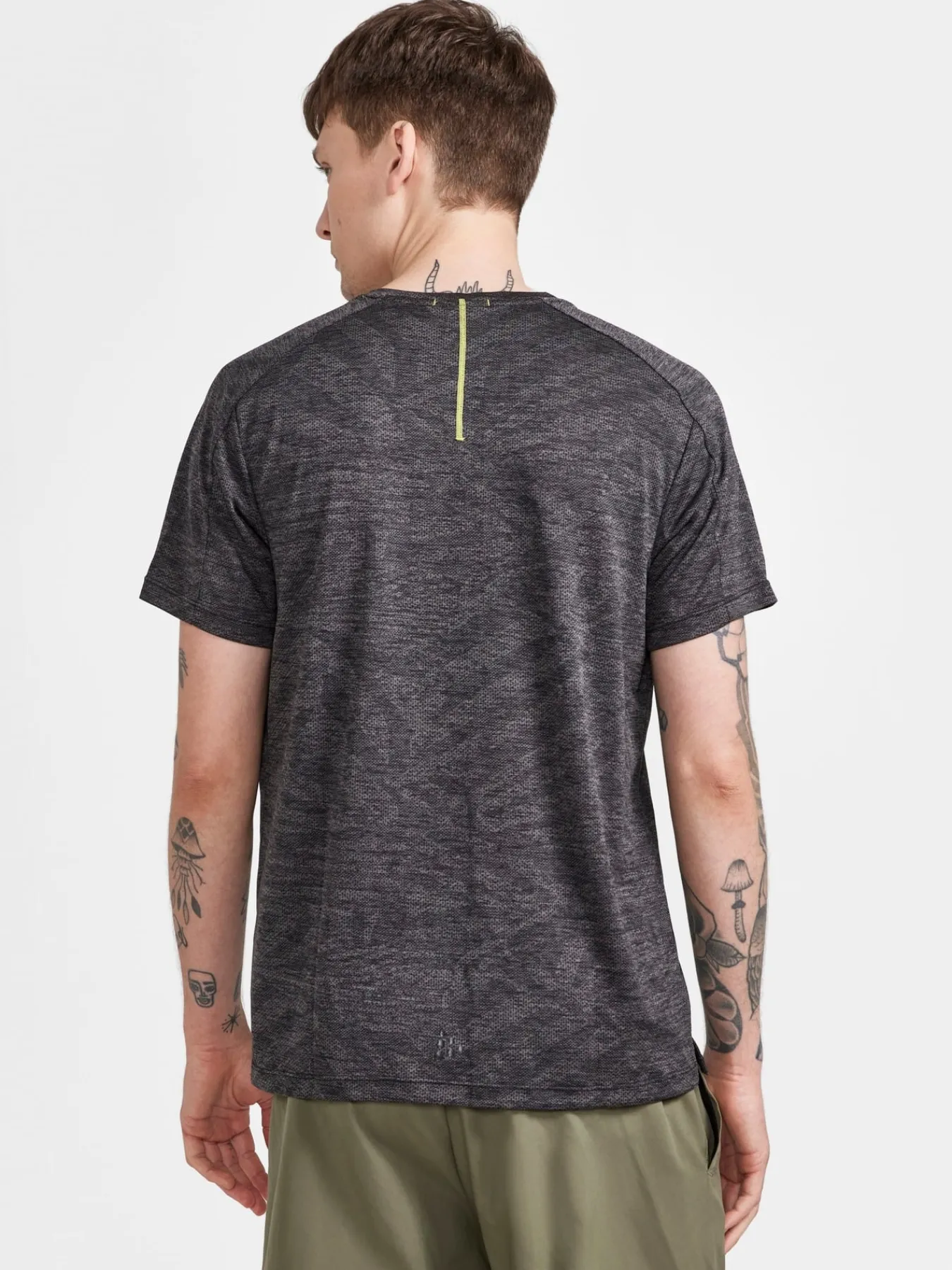 T-Skjorter & Singleter|Trening>Craft Sportswear ADV HiT SS Structure Tee M Granite