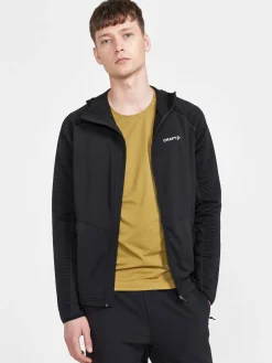Gensere|Trening>Craft Sportswear ADV HiT Zip Hoodie M Black