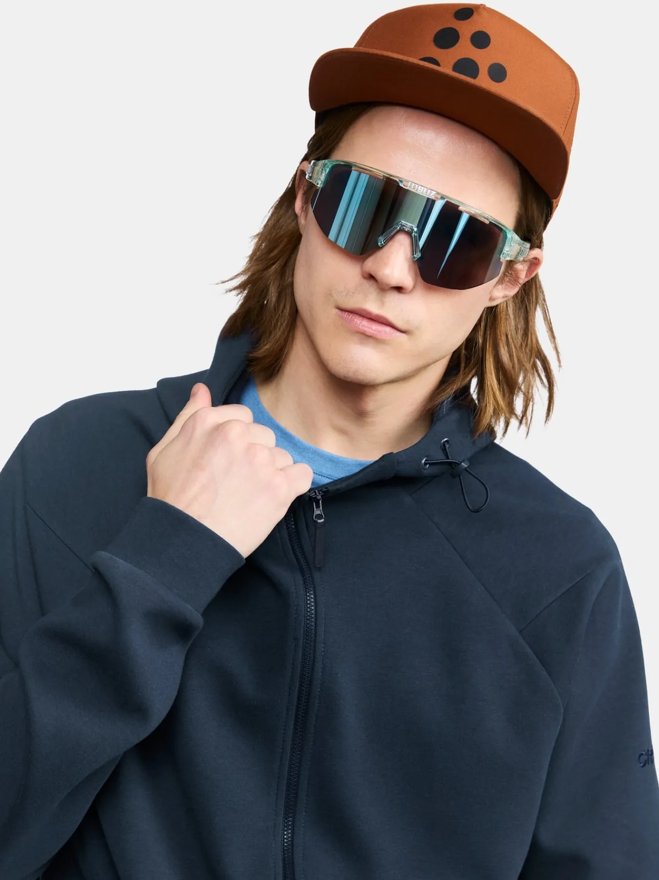 Gensere>Craft Sportswear ADV Join Fz Hoodie M Blaze