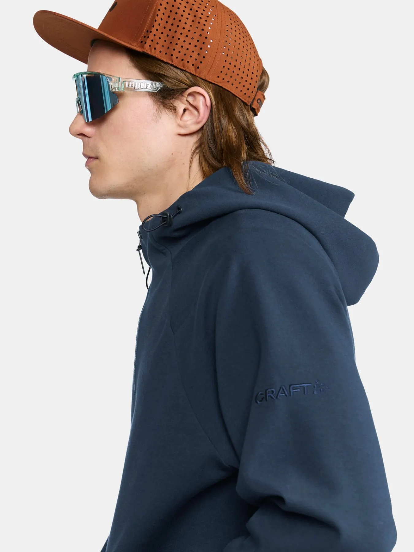 Gensere>Craft Sportswear ADV Join Fz Hoodie M Blaze