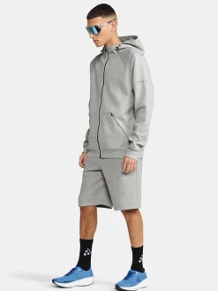 Gensere>Craft Sportswear ADV Join Fz Hoodie M Grey Melange