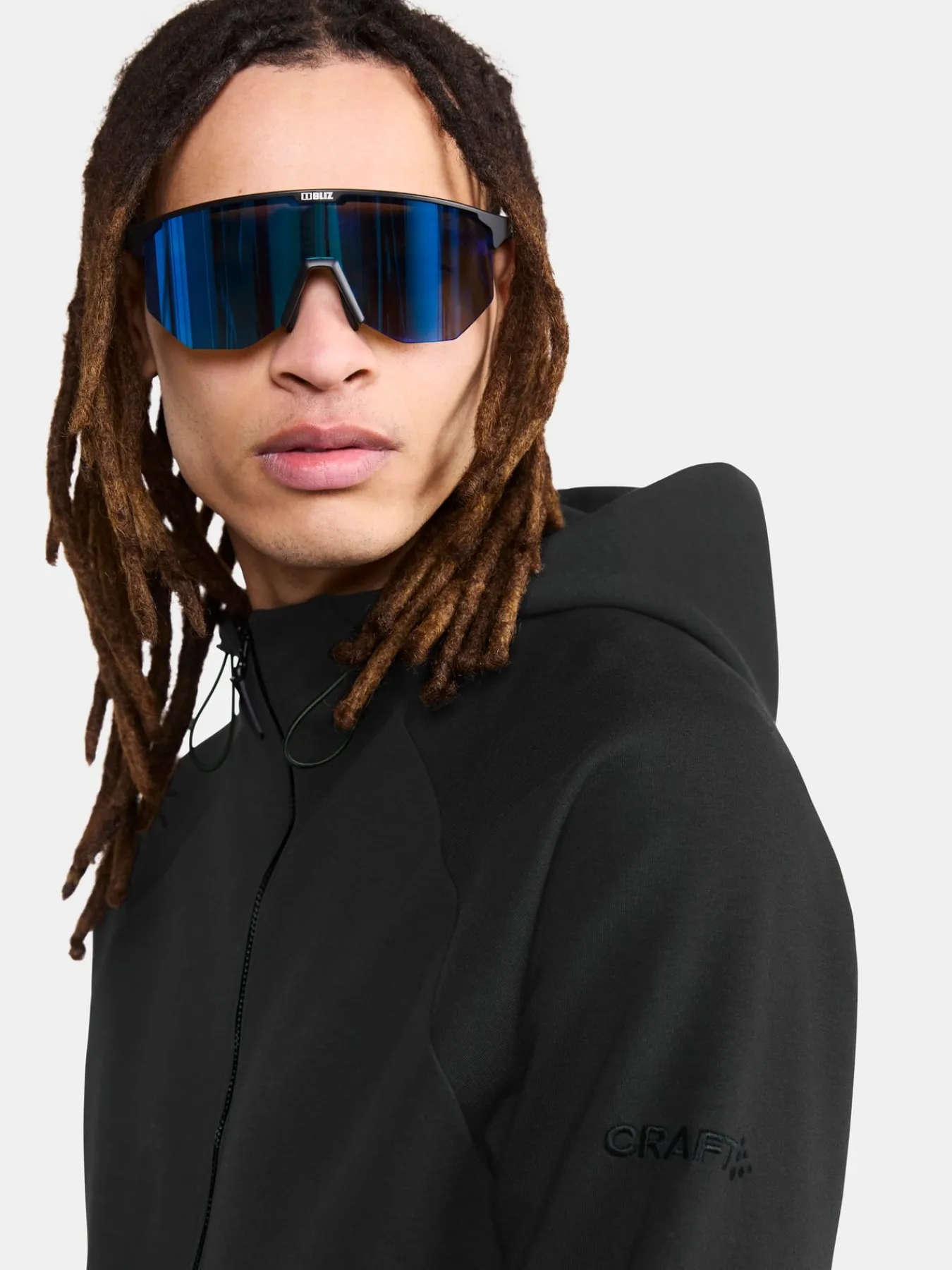 Gensere>Craft Sportswear ADV Join Fz Hoodie M Black