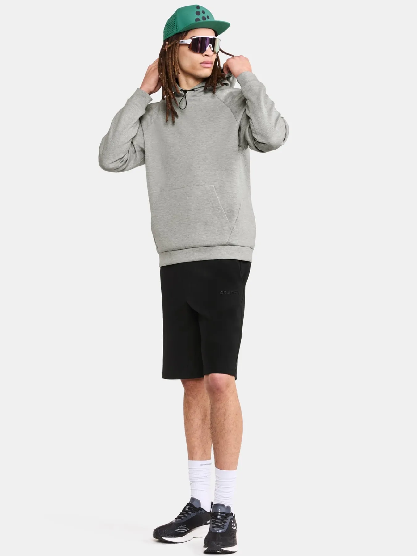 Gensere>Craft Sportswear ADV Join Hoodie M Grey Melange