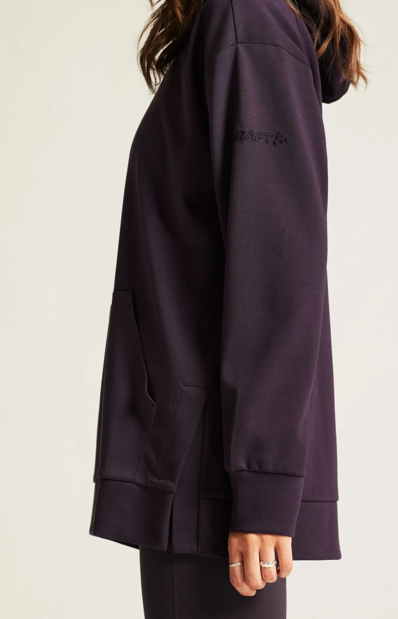 Gensere>Craft Sportswear ADV Join Long Hoodie W Dk Plum