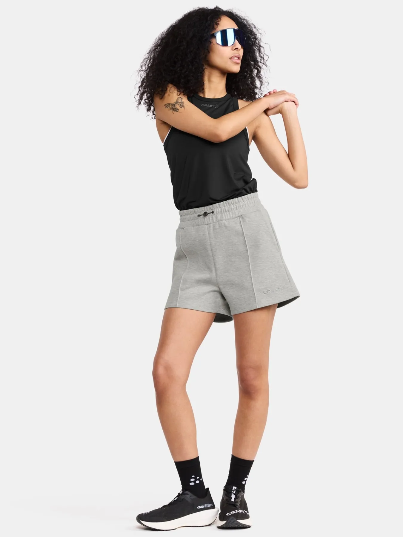 Shorts & Skjørt>Craft Sportswear ADV Join Sweat Shorts W Grey Melange