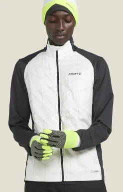 Hansker & Votter|Hansker & Votter>Craft Sportswear ADV Lumen Fleece Glove Ash White-Flumino