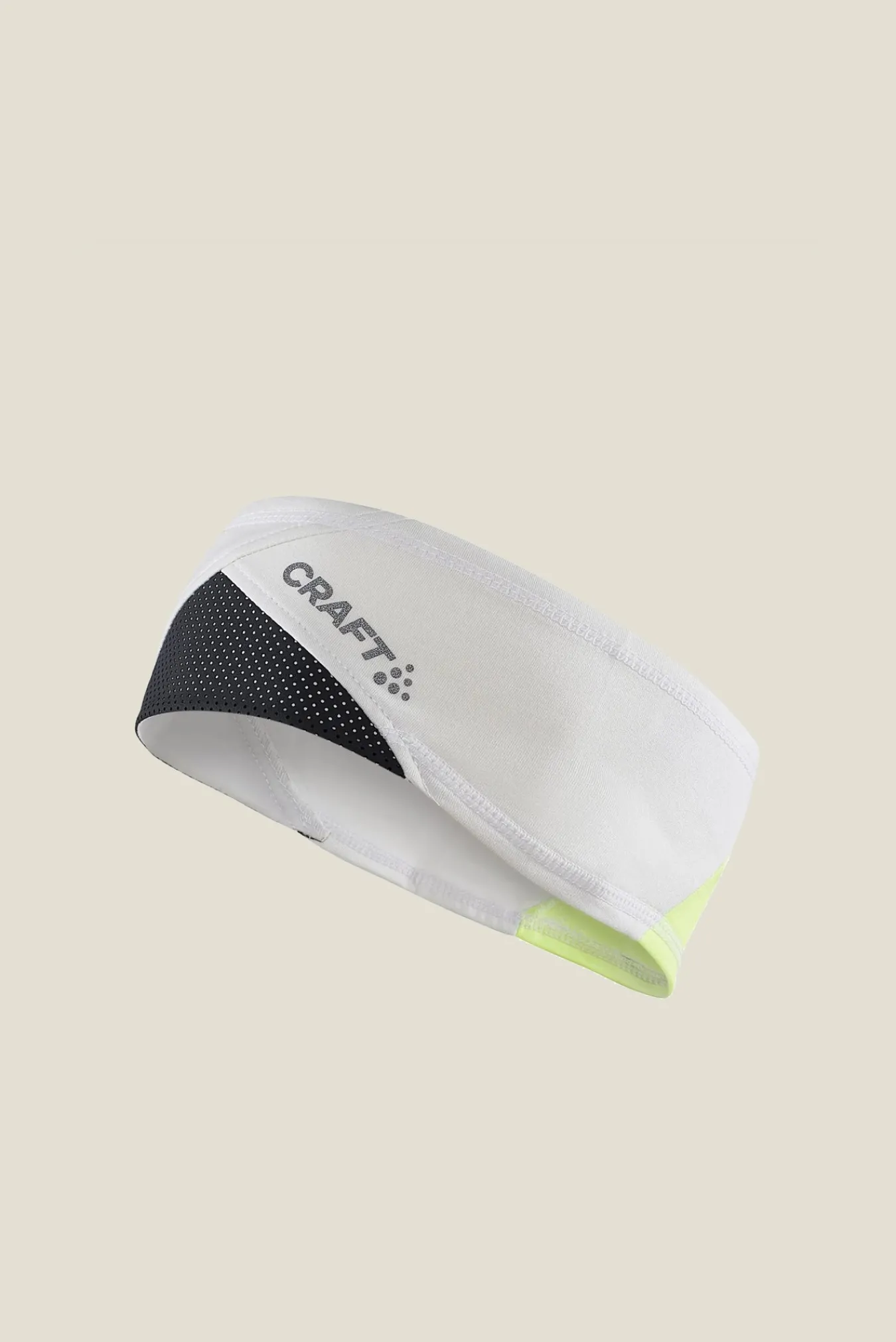 Hodeplagg|Hodeplagg>Craft Sportswear ADV Lumen Fleece Headband Ash White-Flumino