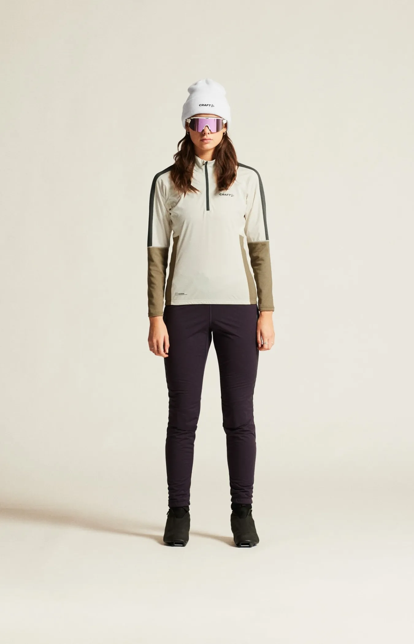 Gensere|Langrenn>Craft Sportswear Adv Nordic Race Warm HZ Jersey W Tofu/Raw