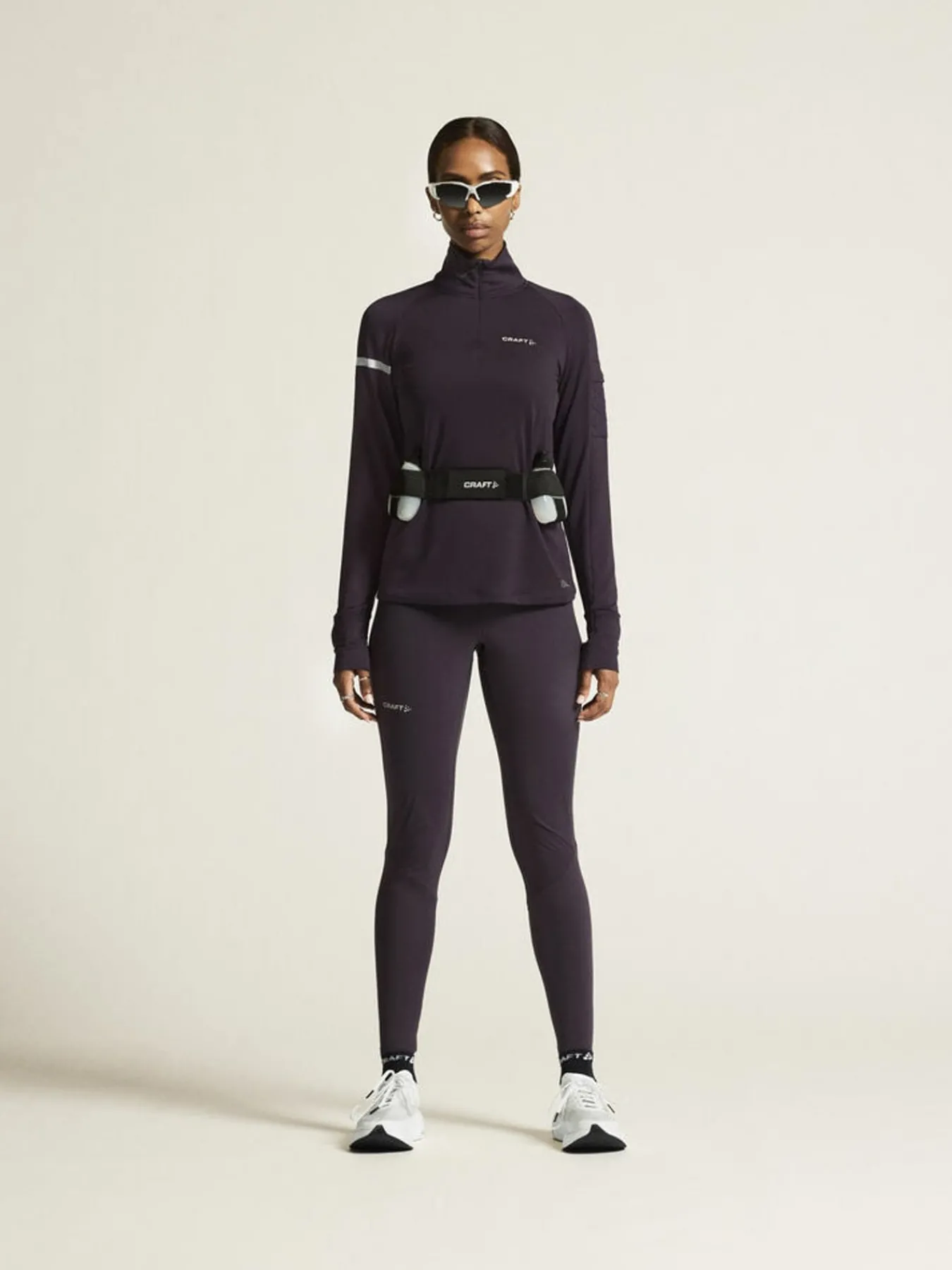 Gensere|Løping>Craft Sportswear ADV SubZ LS 2 W Dk Plum