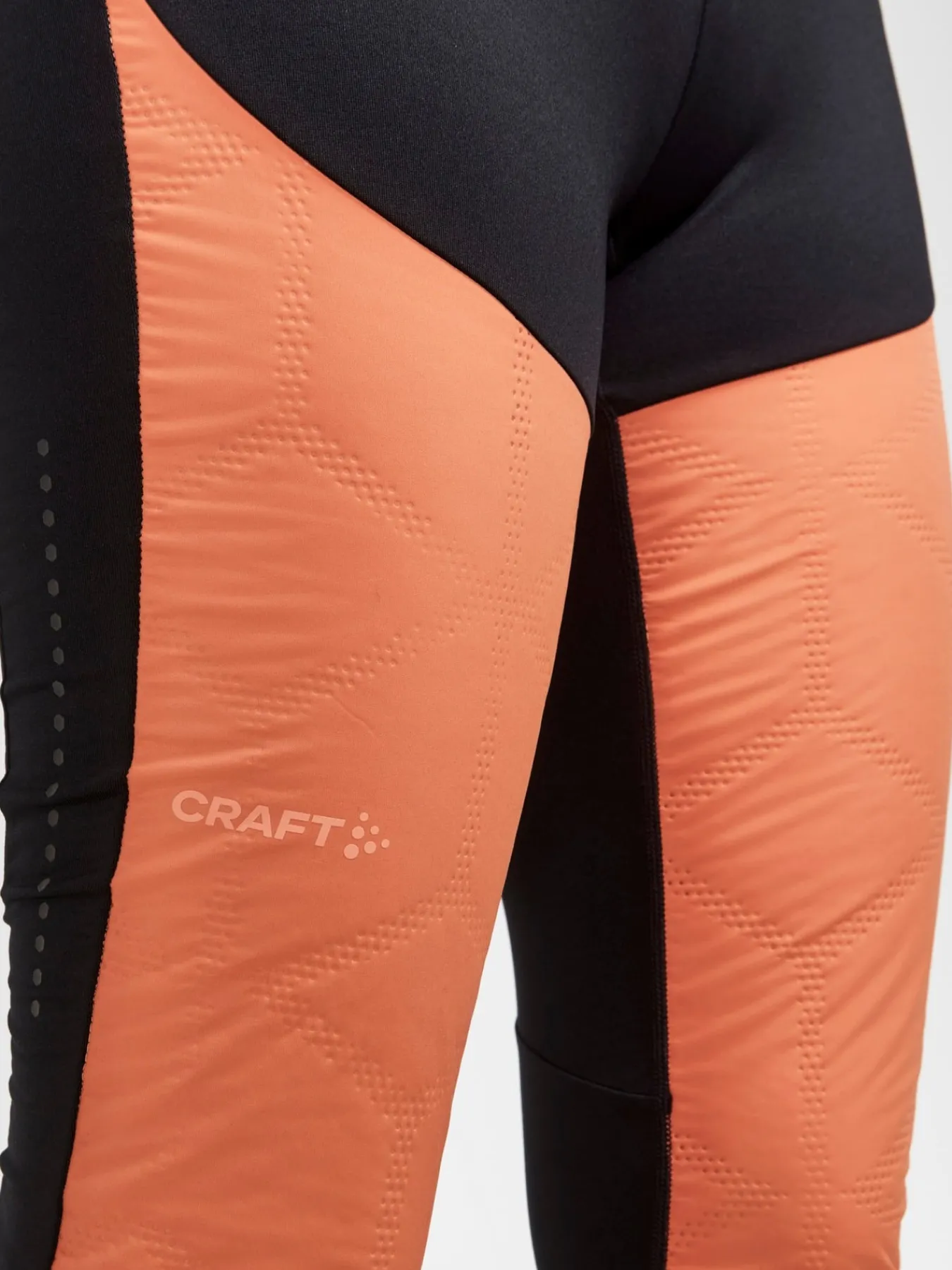 Tights|Løping>Craft Sportswear ADV SubZ Tights 2 W Black-Rusty Glow