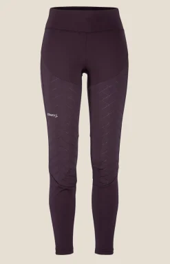 Tights|Løping>Craft Sportswear ADV SubZ Tights 3 W Dk Plum