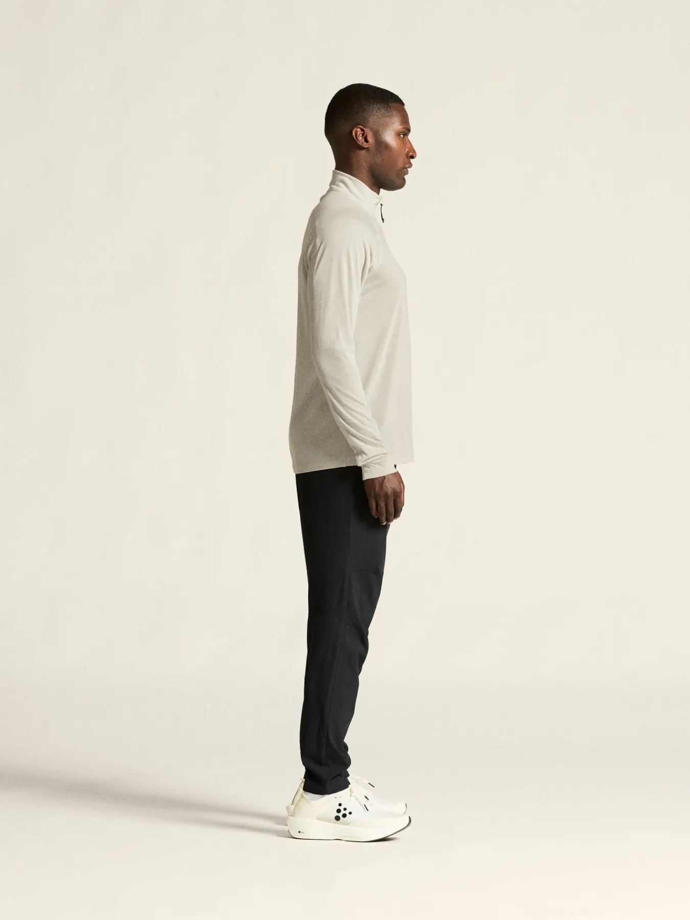 T-Skjorter & Singleter|Løping>Craft Sportswear ADV SubZ Wool LS Tee 3 M Cloud/Melange