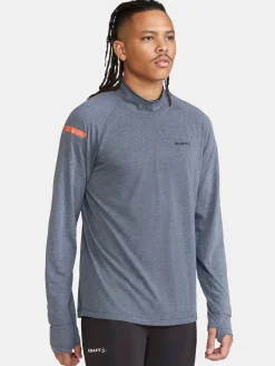 T-Skjorter & Singleter|Løping>Craft Sportswear ADV SubZ Wool LS Tee 2 M Flow-Melange