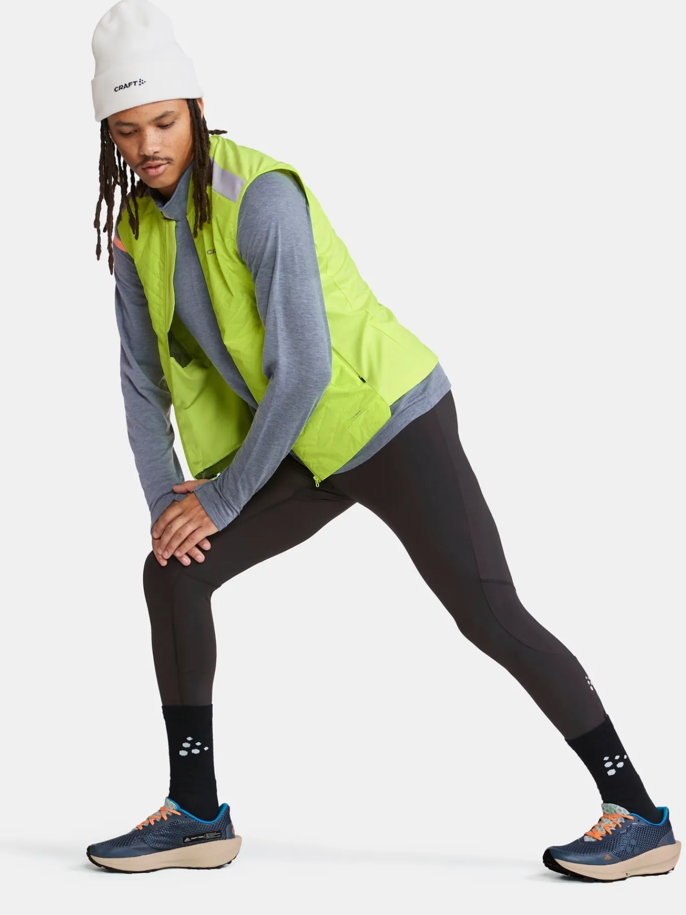T-Skjorter & Singleter|Løping>Craft Sportswear ADV SubZ Wool LS Tee 2 M Flow-Melange