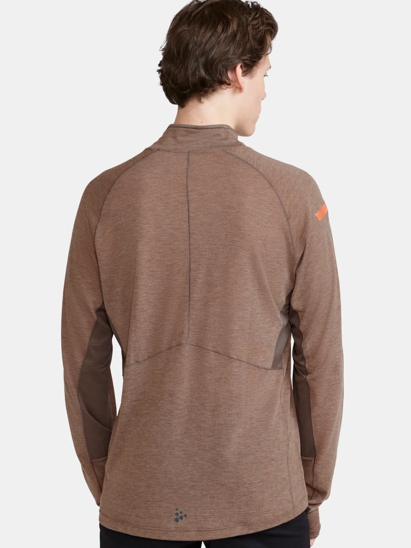 T-Skjorter & Singleter|Løping>Craft Sportswear ADV SubZ Wool LS Tee 2 M Dk Clay-Melange
