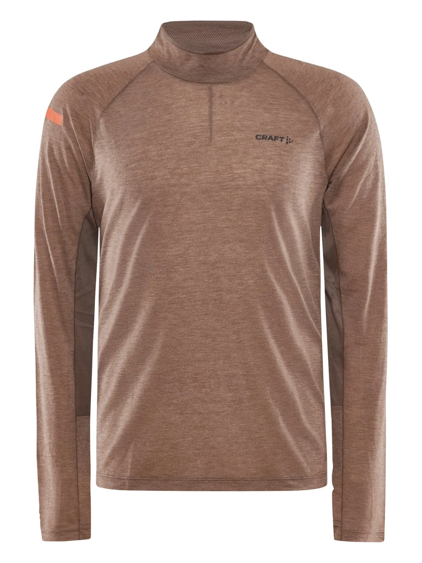 T-Skjorter & Singleter|Løping>Craft Sportswear ADV SubZ Wool LS Tee 2 M Dk Clay-Melange